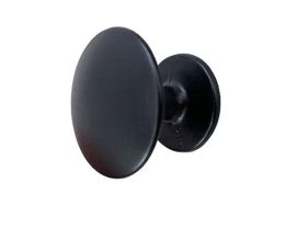 Puxador Cogumelo 25mm preto Hastvel