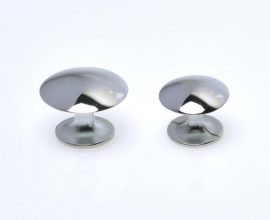 Puxador Cogumelo 32mm cromado Hastvel