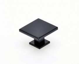 Puxador Ponto Quadrado 25mm Preto Hastvel